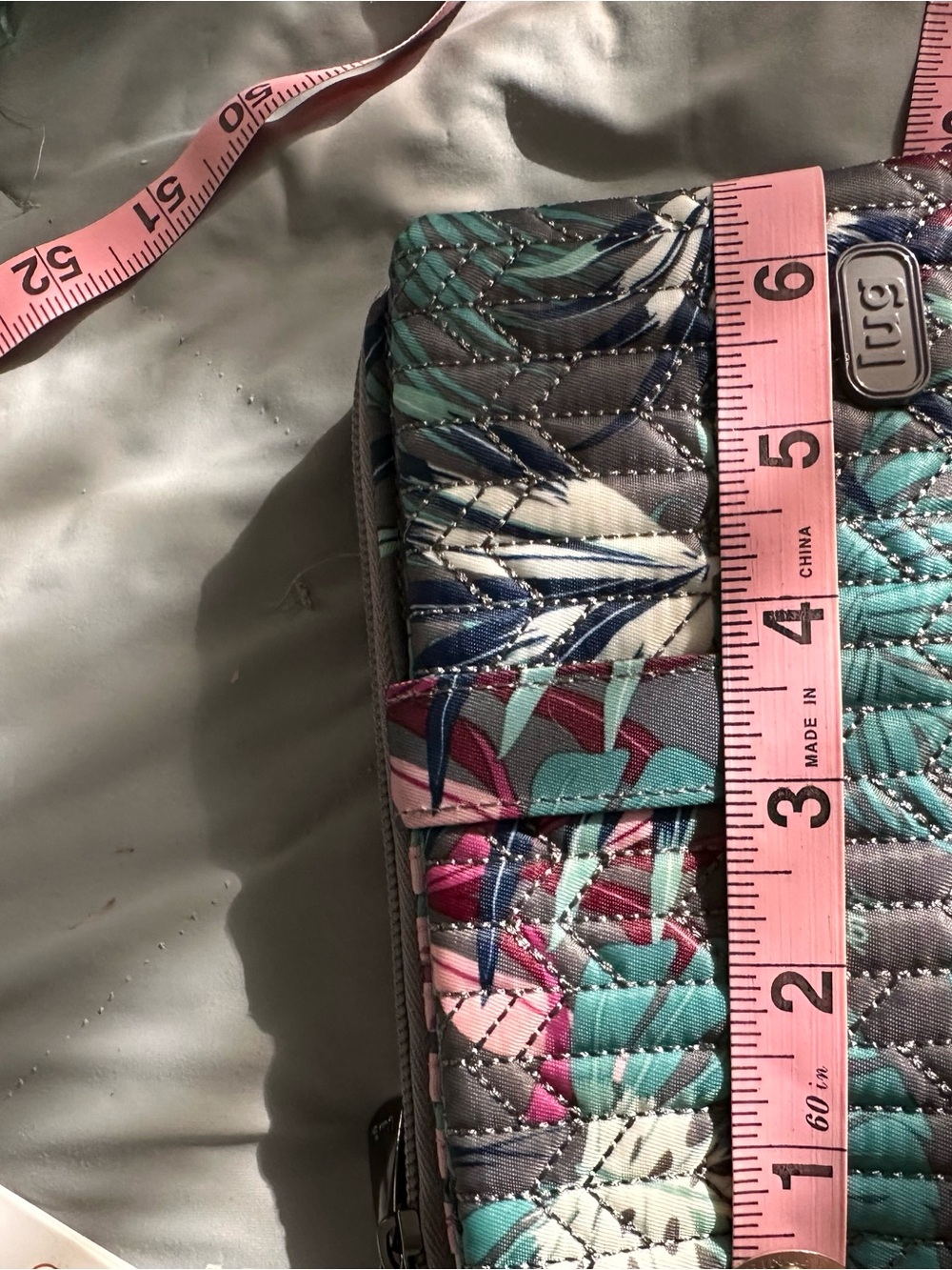 NWT a Lug "Tram" RFID Bifold Quilted Wallet - Picture 8 of 10